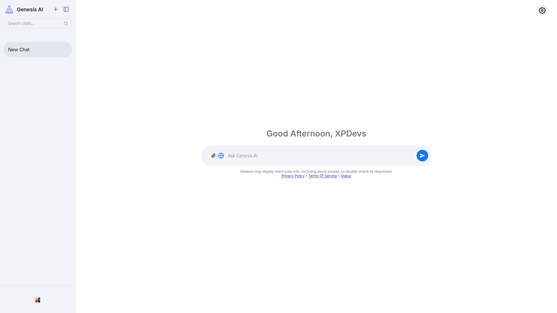 Genesis-AI screenshot